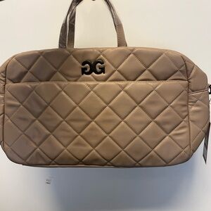Gilda paris | Taupe Quilted Handbag